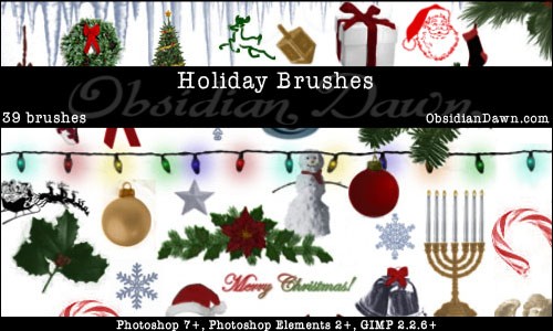 holiday-brushes