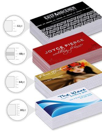 ultra thick business cards