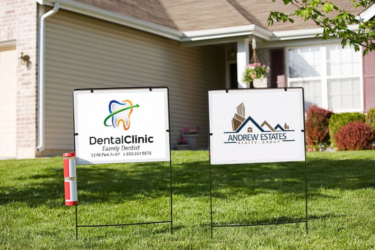 How to Creatively Use Yard Signs to Promote Your Business (+ 30% OFF Coupon)