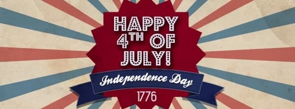 4th of July Celebrated Through Graphic Design