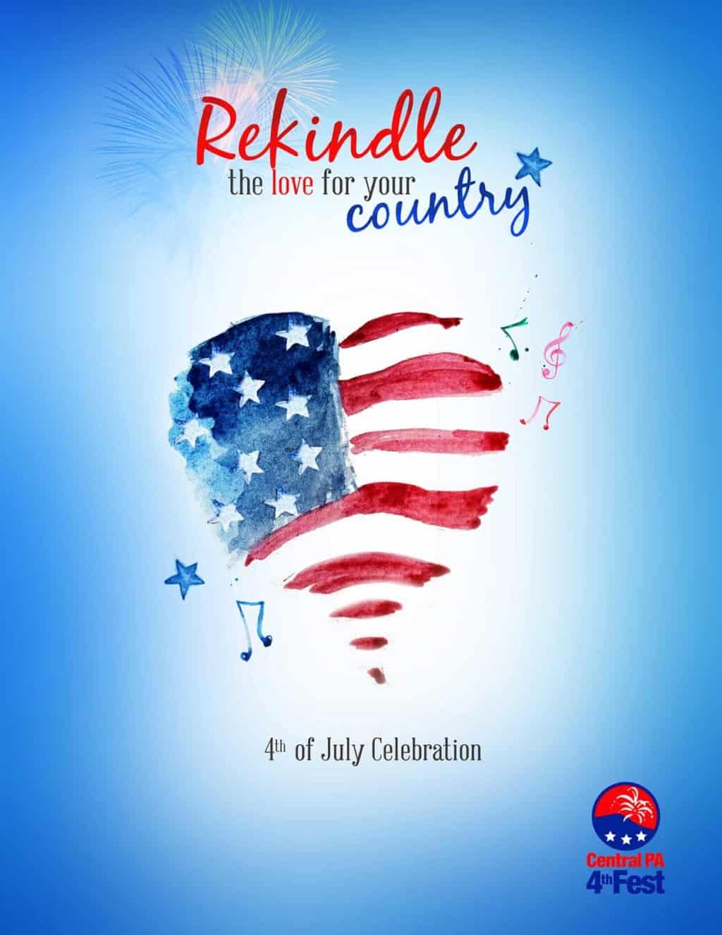 4th of july graphic design