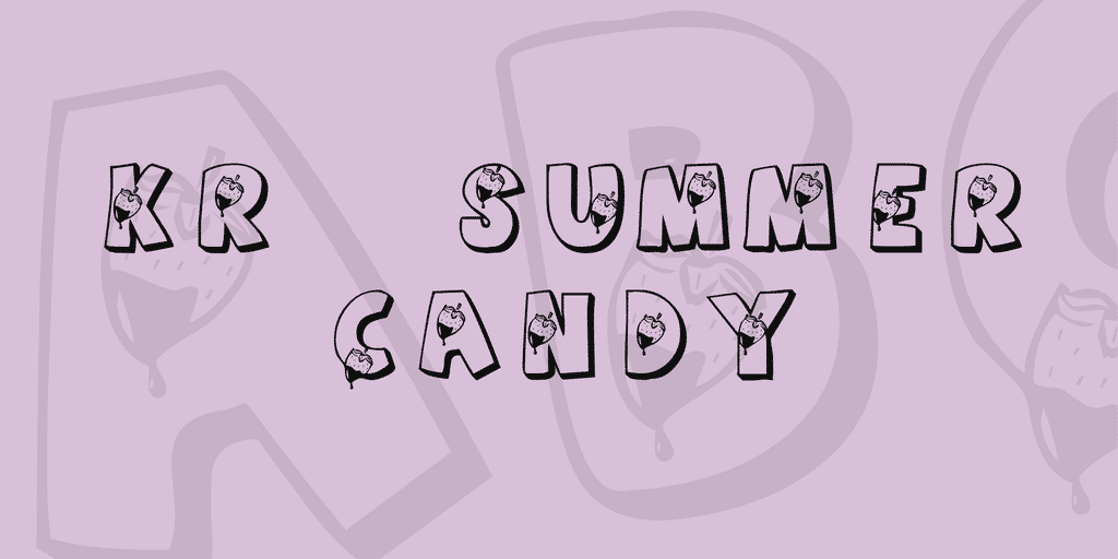 kr-summer-candy-font-1-big