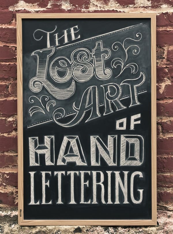 Hand Lettering Styles Examples