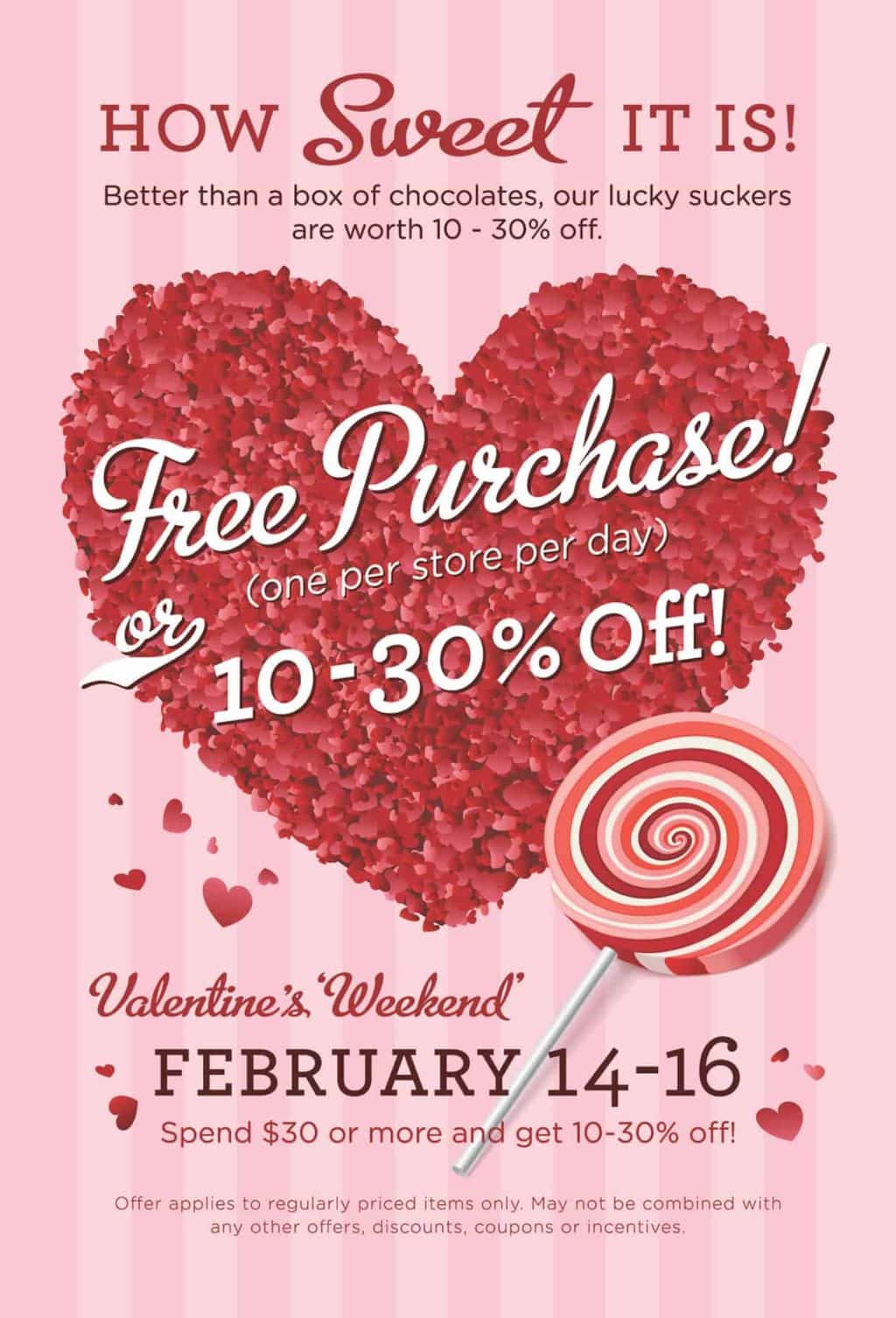 valentines day promotion