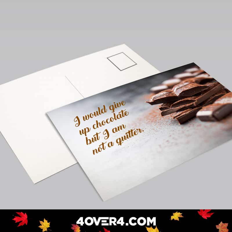 chocolate day postcards 