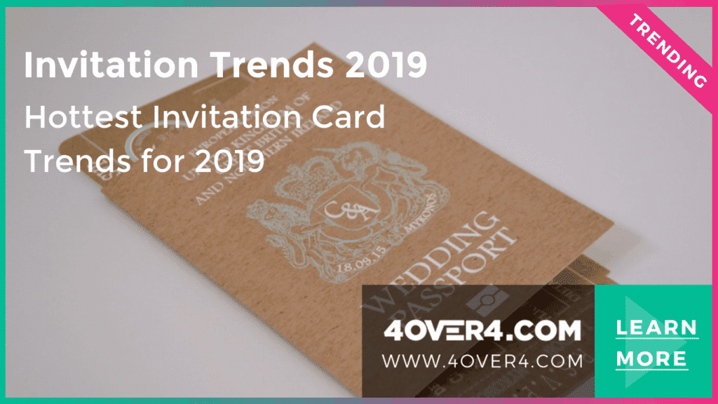 The Hottest Invitation Trends 2019 that You’ll Love