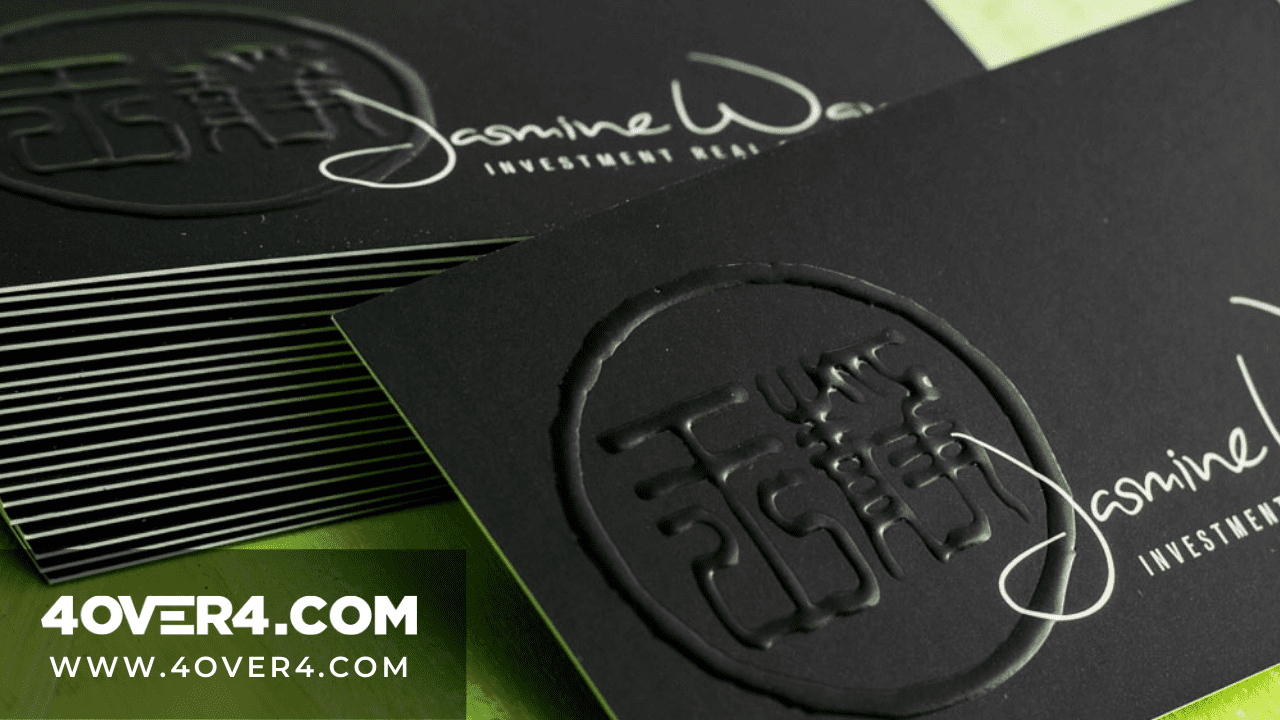 Raised Print Business Cards