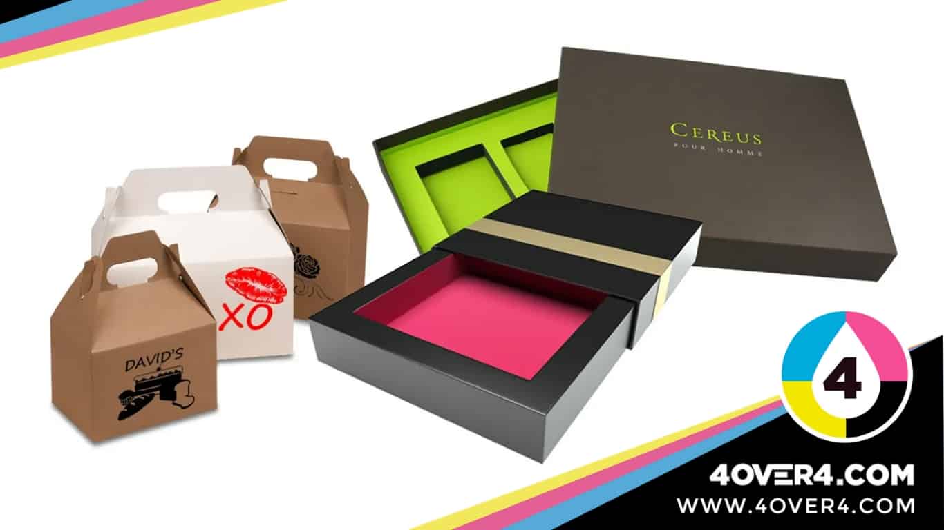 Different shapes and sizes customized boxes