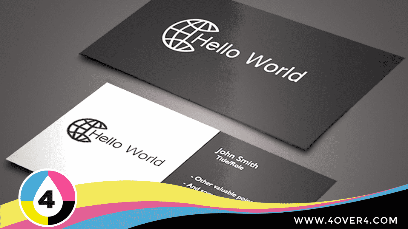 Embossed Gloss Business Cards