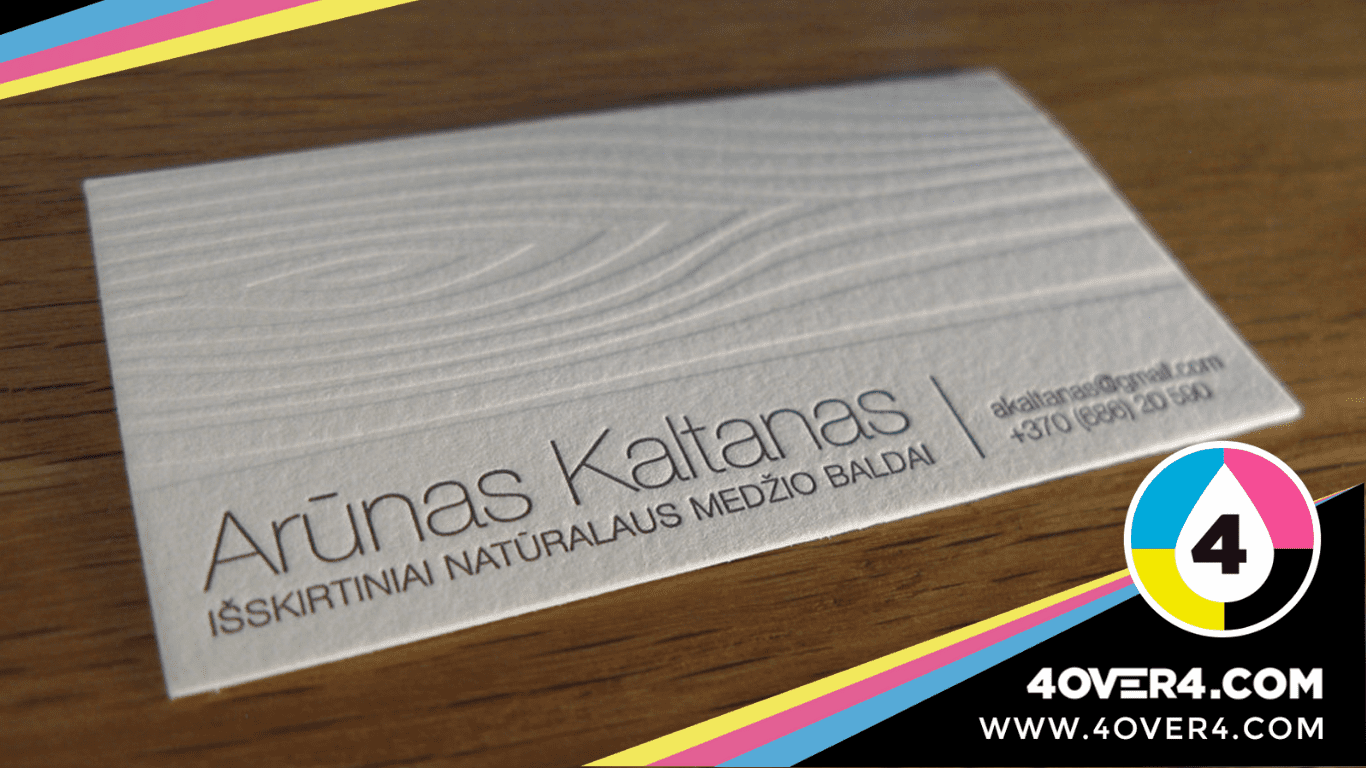 White-color-unique-rare-texture-business-card