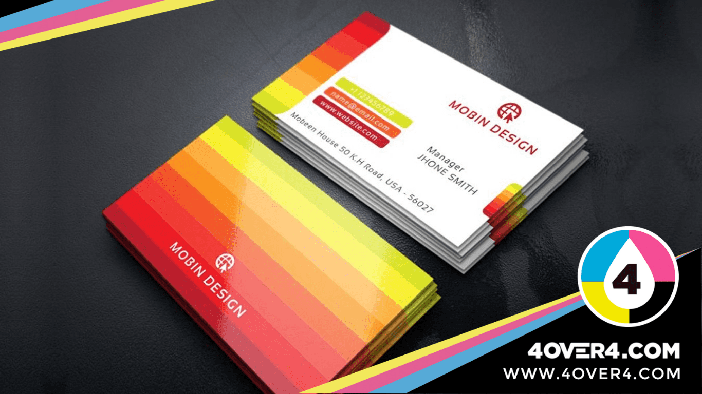 Colorful-business-cards-design-in-shades-of-red-and-yellow