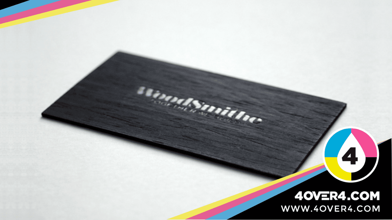 Wooden-texture-black-color-visiting-card