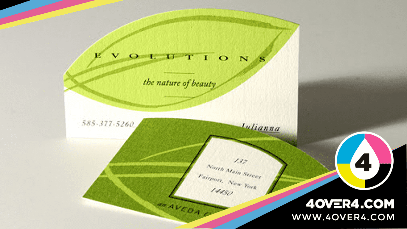 die-cut-leaf-shaped-business-cards