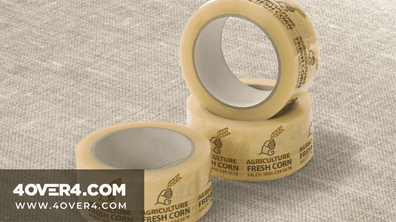 Brown Kraft Paper Tape Self Adhesive Eco Packaging Parcel Tape 24