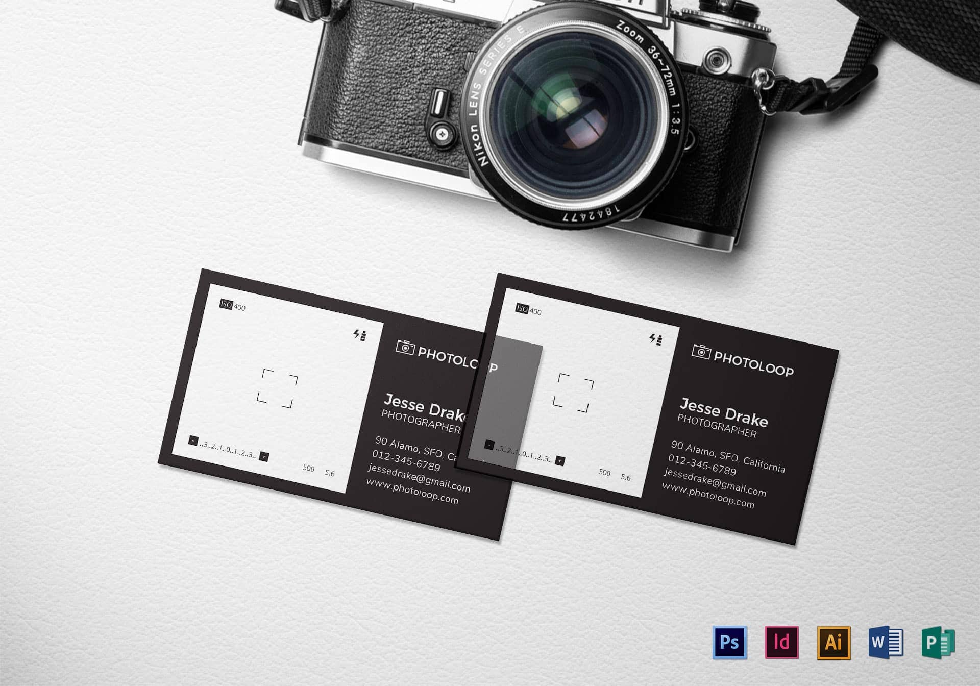 Unique Business Cards for Photographer