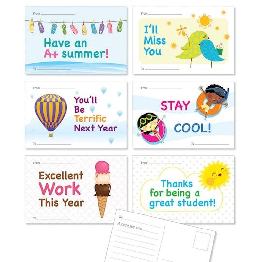 Amazing Custom Postcards Sent by Teachers to Students