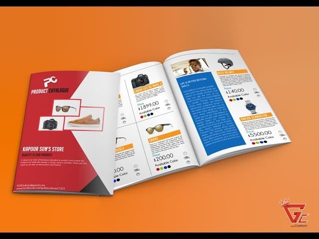 How to Create Catalogs Design in Adobe Photoshop