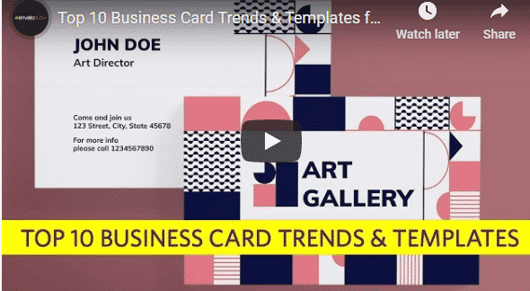 10 Useful Business Cards Trends and Templates for 2020