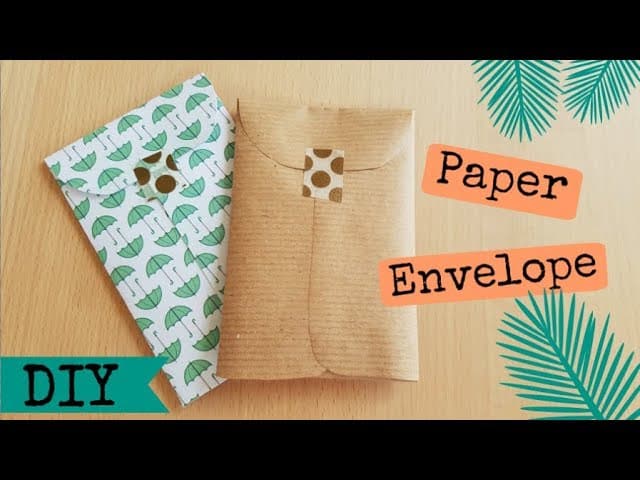 Trendy Twist to Your Beautiful Envelopes - Idea and Packaging