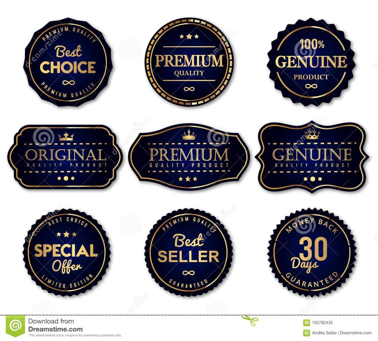 Unusual Metallic Labels - Attract Attention of Your Customers