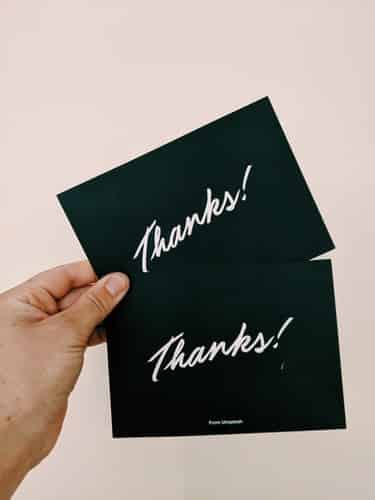 Thank You Cards That Really Show Gratitude