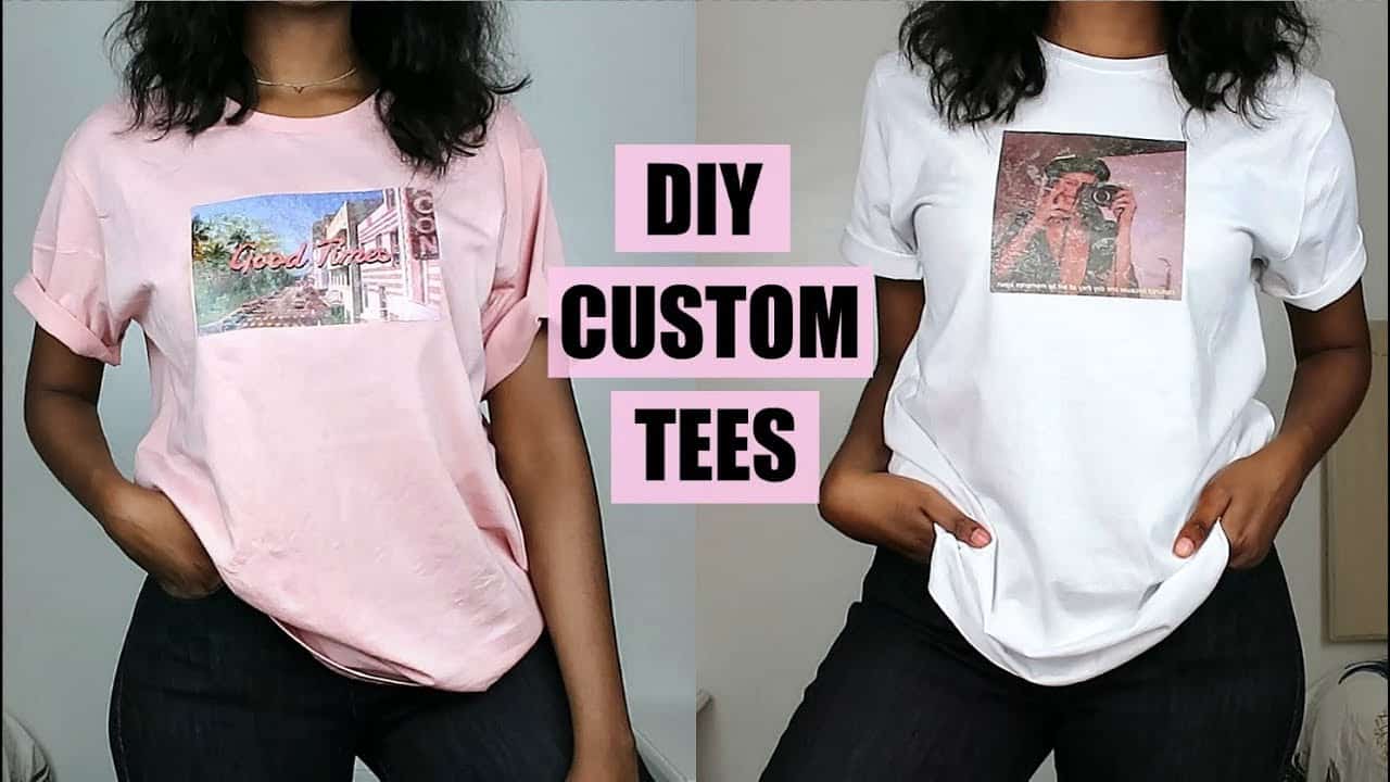 Amazing DIY Custom Print T-Shirts or Printing Service for Bulk Order