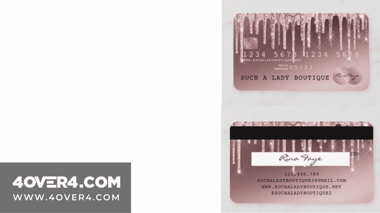 Best Lip Gloss Business Cards