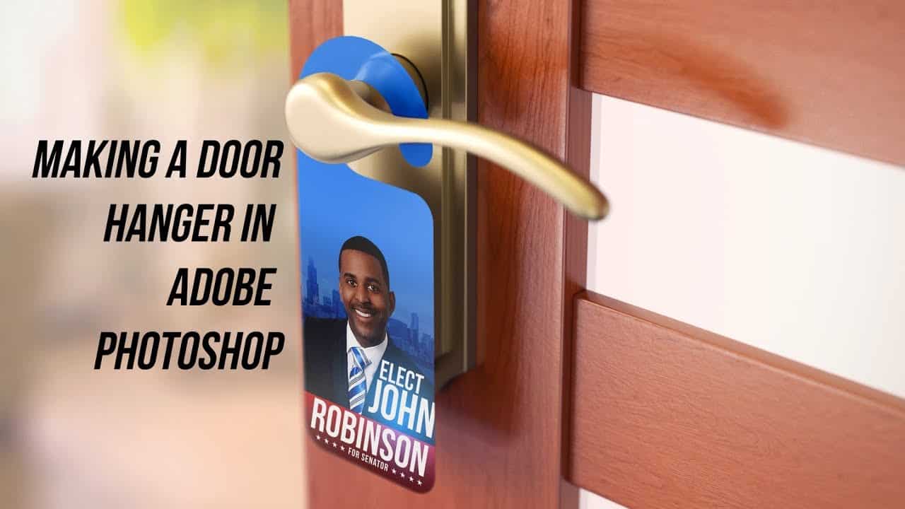 How to Create a Custom Door Hanger for Advertising in Adobe P