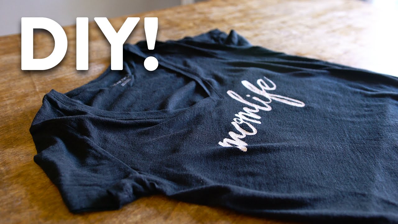 DIY Unique Custom T-Shirt Printing Tutorial - Made Easy!