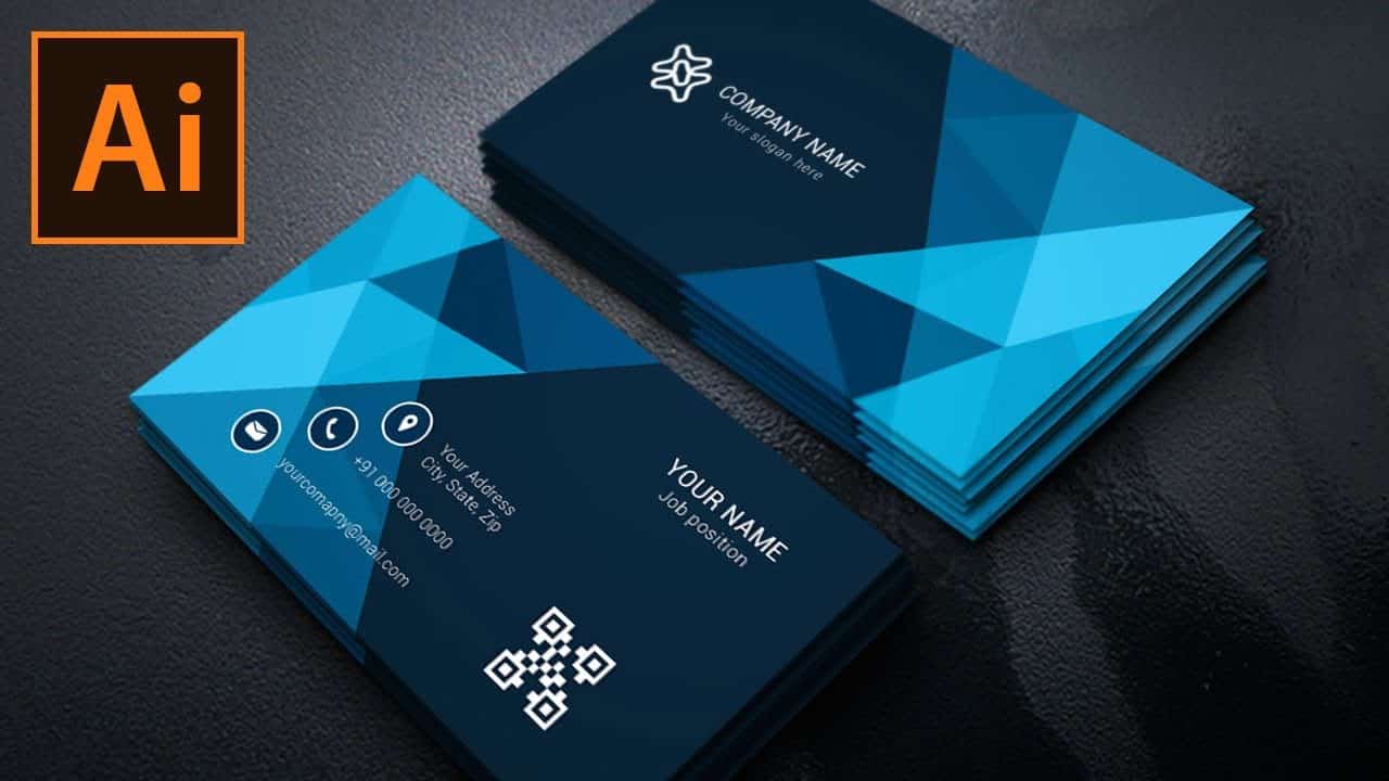 How to Create Custom Business Card in Illustrator CC