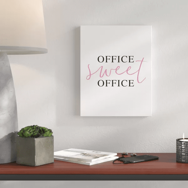 Stunning Office Canvas Print