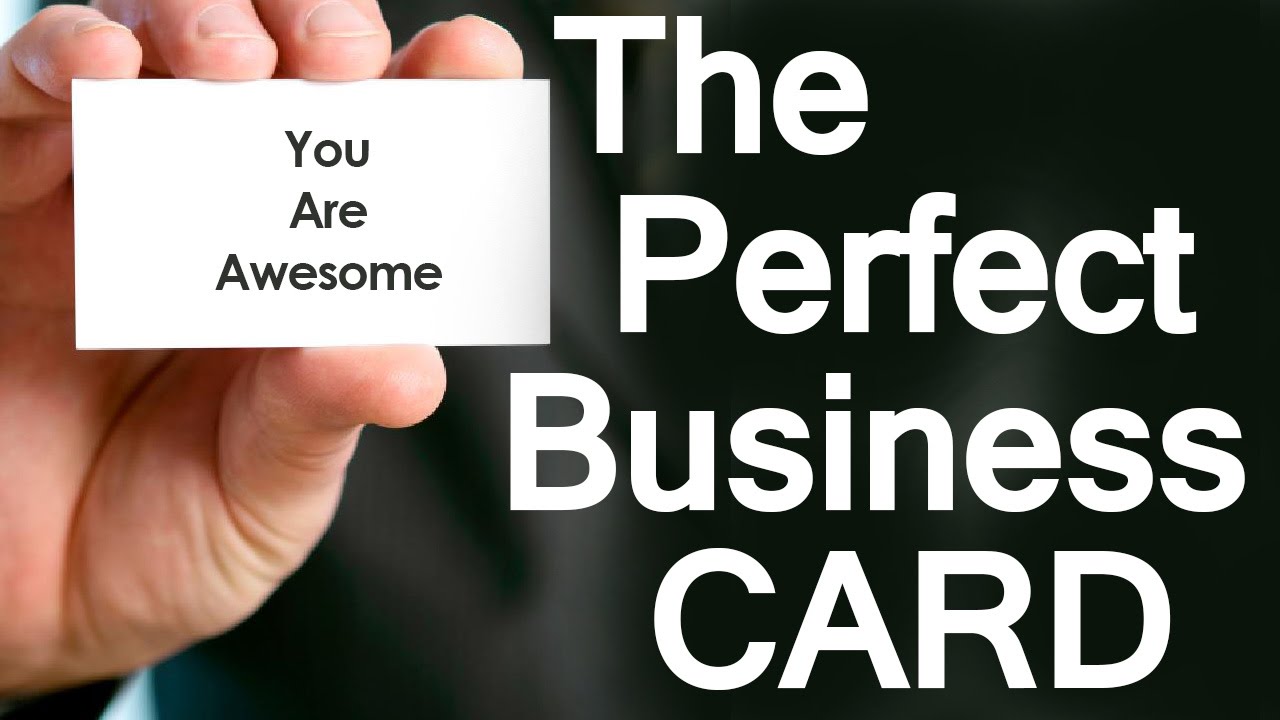 5 Tips to Create the Perfect Custom Business Card
