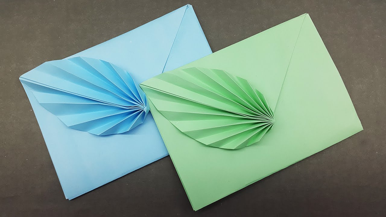 Easy Origami Custom Envelope Making Tutorial