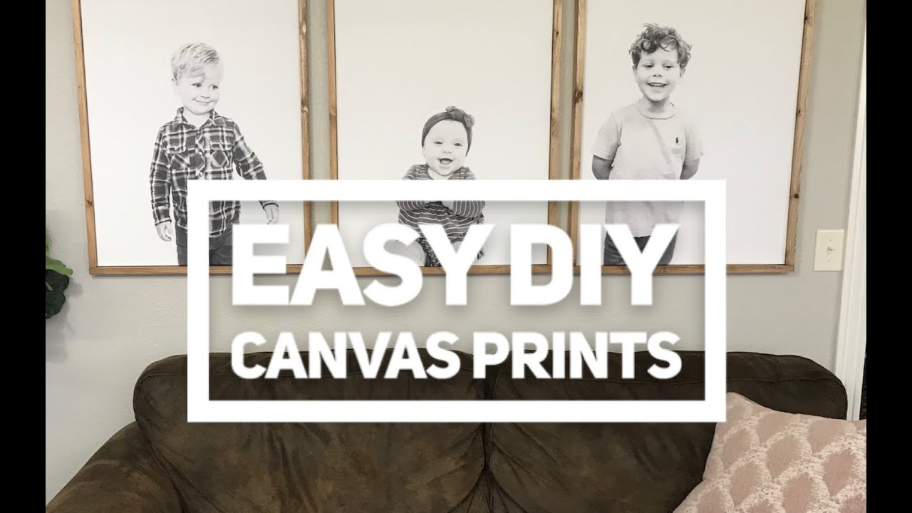 Easy DIY Custom Canvas Print