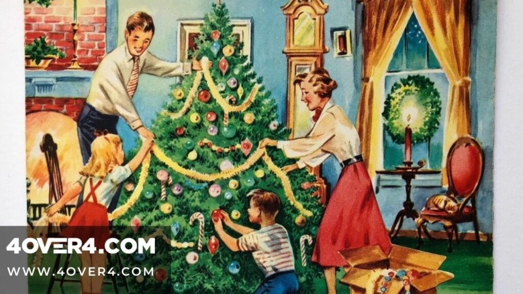 10 Beautiful Vintage Christmas Cards - Christmas