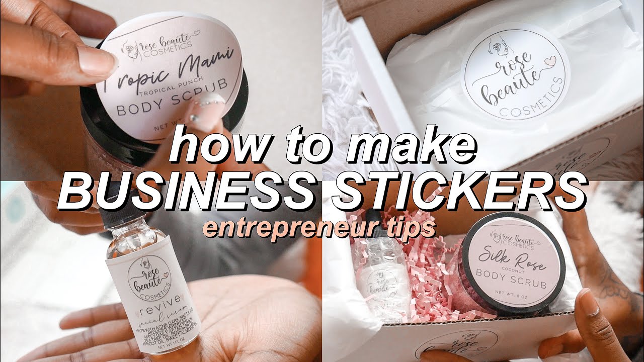 How to Make Unique Business Labels and Stickers for Products