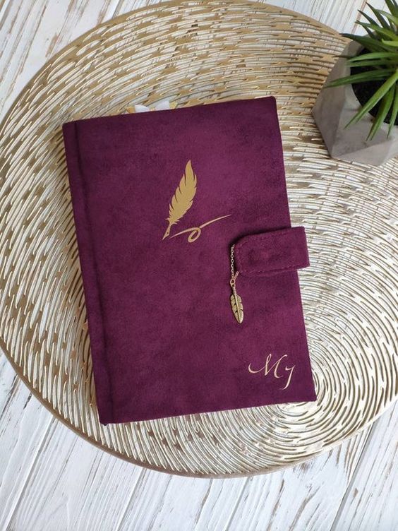 Beautiful Custom Notebook with Spiral Binding