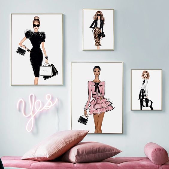 Amazing Salon Canvas Prints