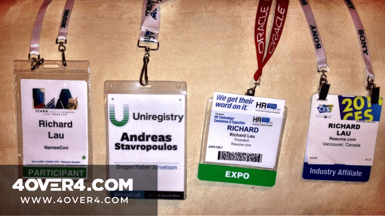 How To Design Unique Conference Badges That Stand Out 4OVER4 COM