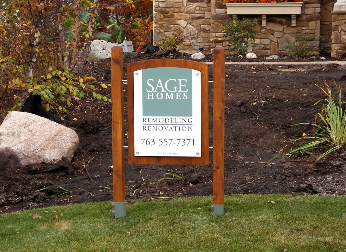 Unique Custom Yard Sign for Real Estate