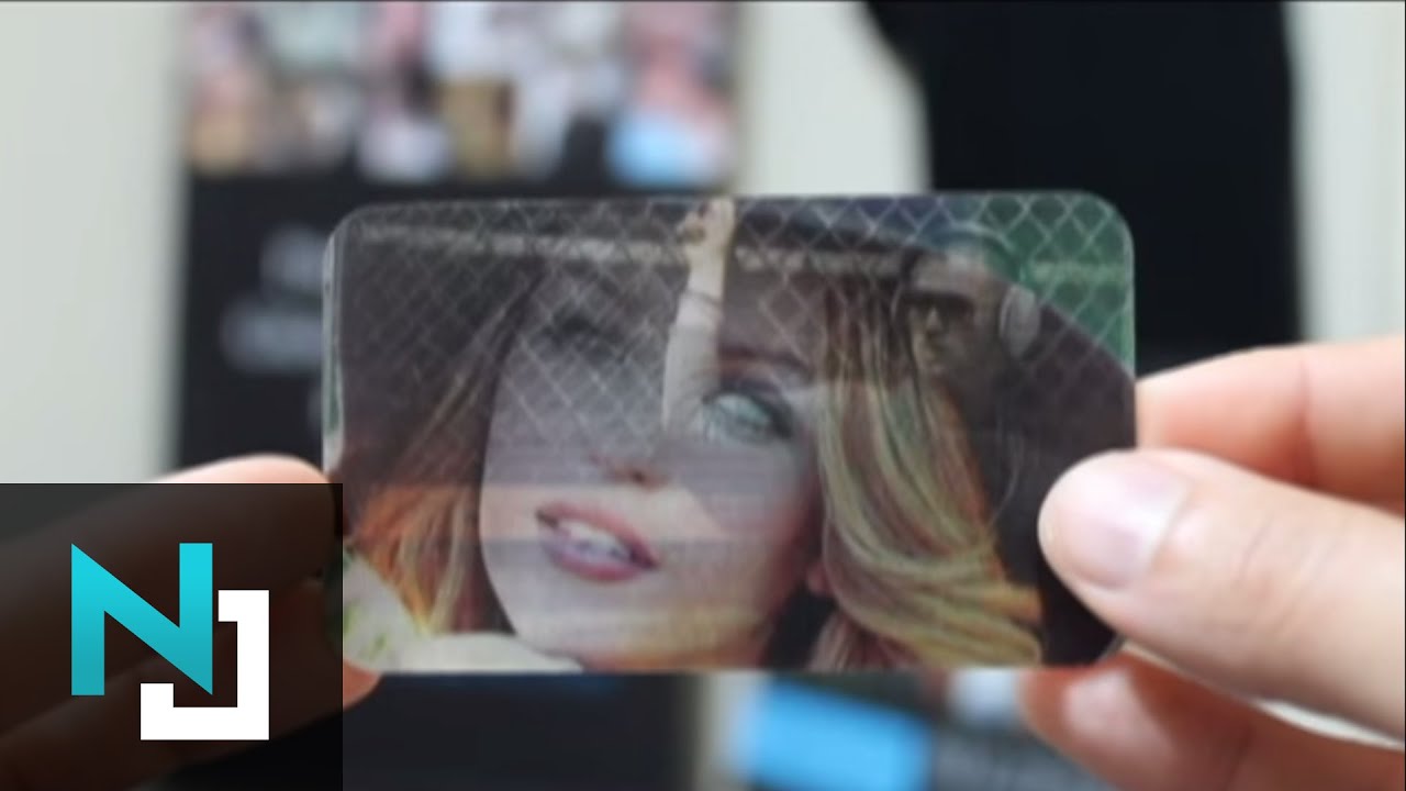 Unique 3D Lenticular Business Cards | Neil Jou Productions