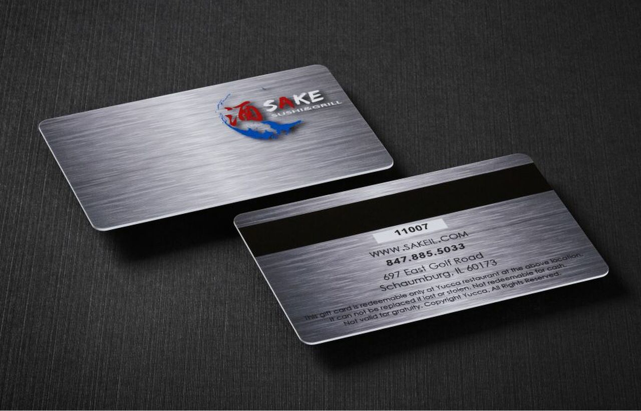 30 Mil Plastic Business Card in Trend