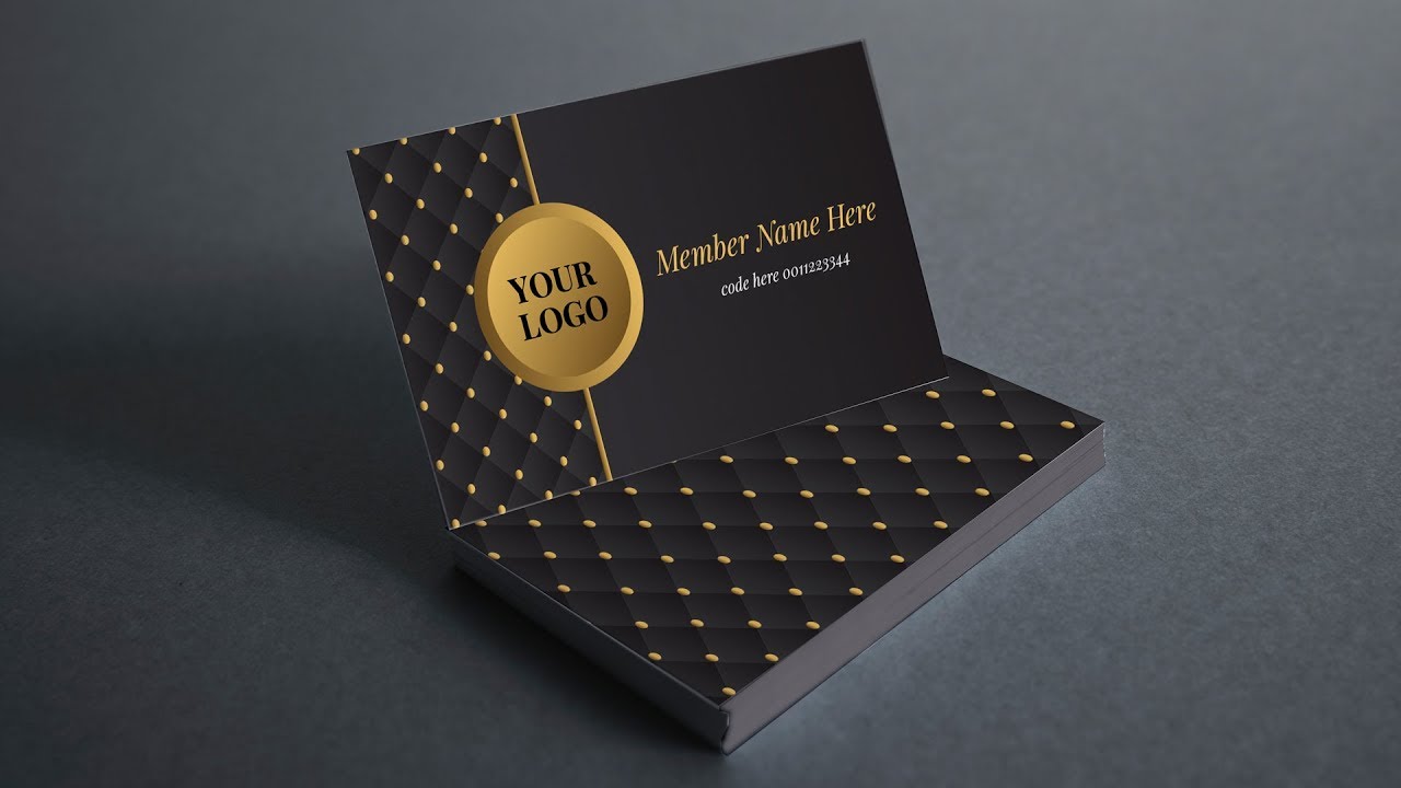 Luxury Business Card Illustrator Tutorial