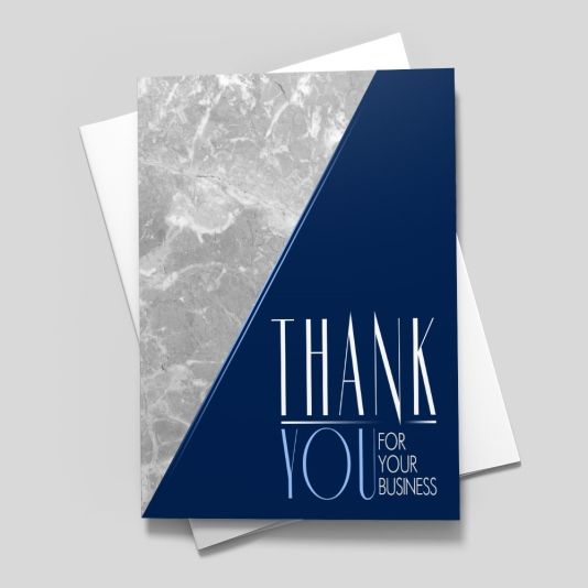 Say it with Amazing Thank You Business Cards