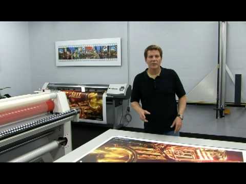 Mounting Large Format Prints Made Easy