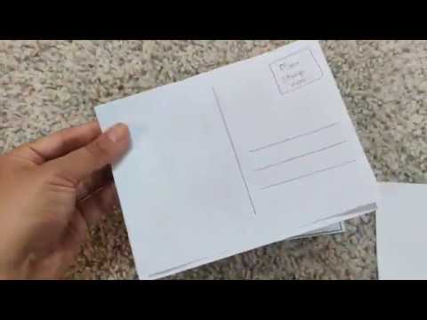 Easy and Simply Way to Make Your Custom Postcard