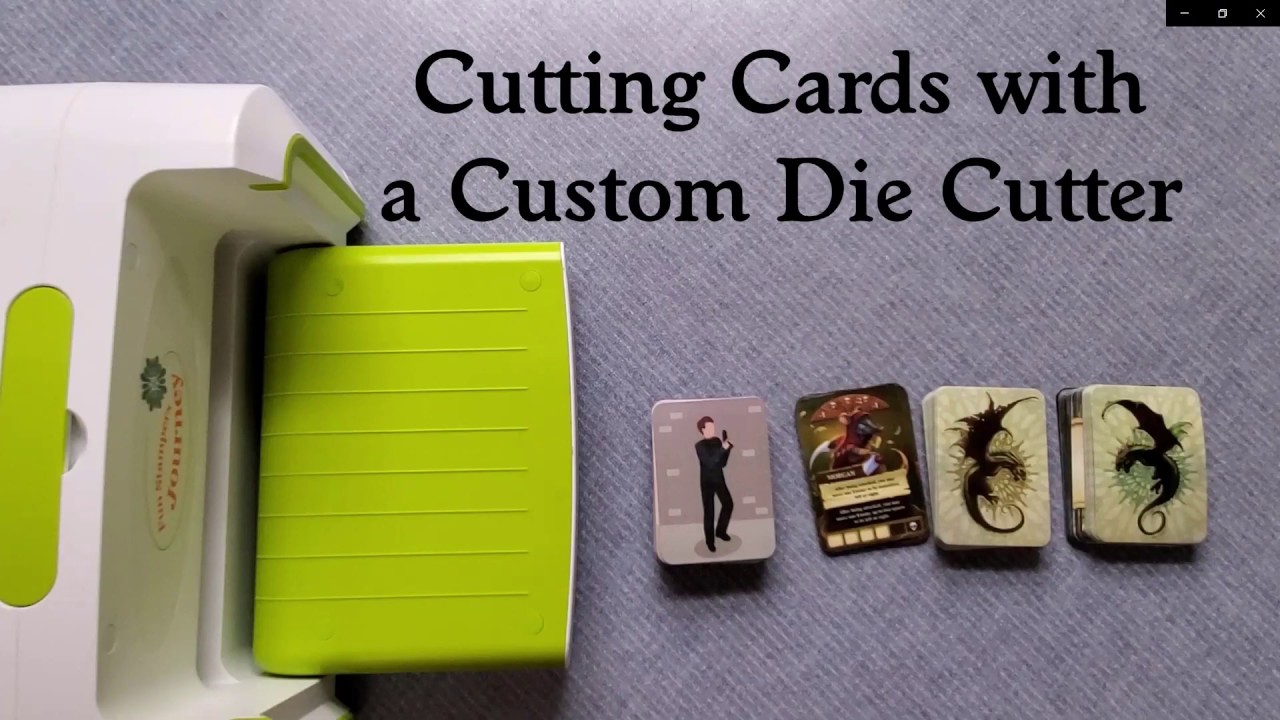 Create Die-cut Business Cards with a Custom Die Cutter