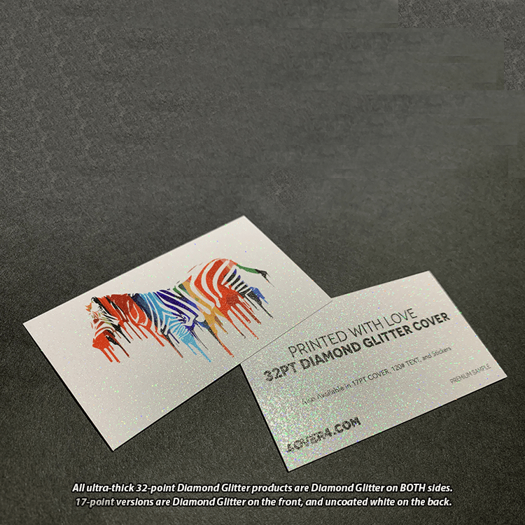 Soft touch business cards 32pt Ultra thick -Suede Velvet